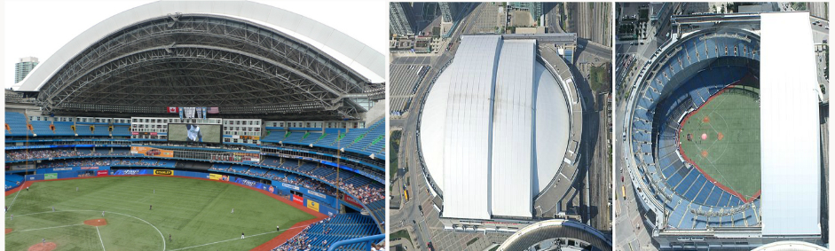 Which MLB team uses their retractable roof the most? It's backward