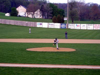 The distinctive upward slop of the field, itself, makes it unique yet strikingly similar to some historic parks of yesteryear.  Ebbets Field, Crosley Field, and Shibe Park are but a few of the Oldest Baseball Parks that shared that feature.